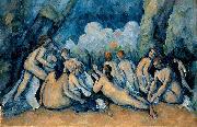 Paul Cezanne The Bathers oil painting reproduction